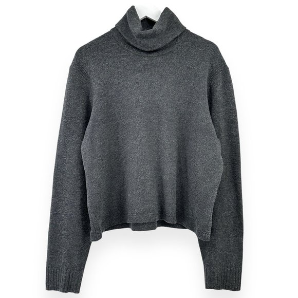 Jack Spade Gray Knit Wool Blend Turtleneck Sweater sz XL - Picture 1 of 6